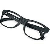 VisionGlobal Blue Light Blocking Glasses for Women/Men, Stylish Square Frame, Anti Eyestrain