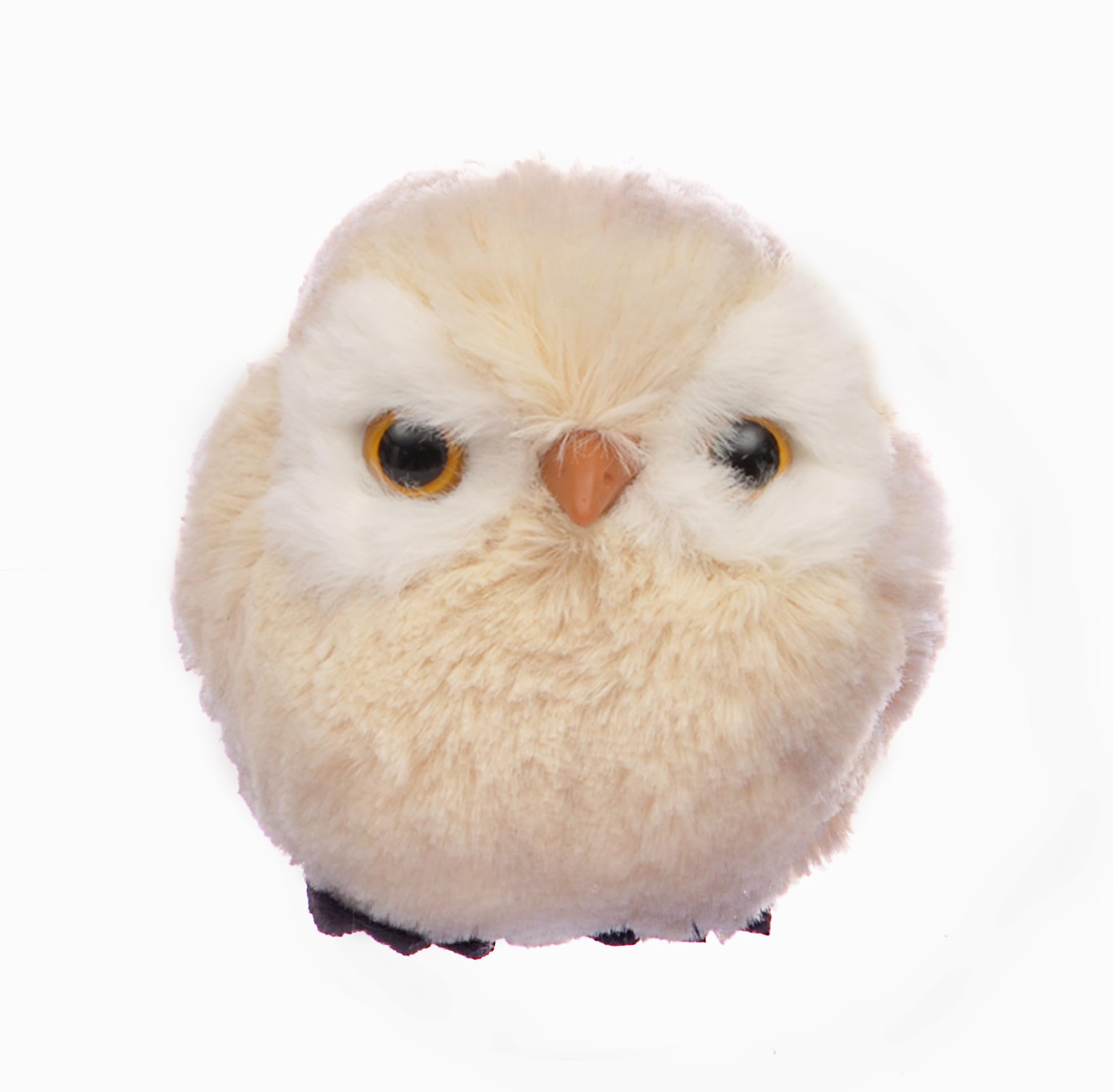 Ciao Owl Ball (Ø10cm) hanging Christmas decoration, beige
