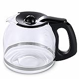 BESBARISTA 12-Cup Glass Replacement Carafe for