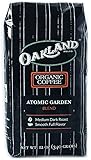 Oakland Coffee Works Organic Blend Whole Bean, Atomic Garden, 12 Ounce