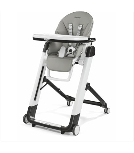 Amazon.com : Peg Perego Siesta/Prima Pappa Zero 3 high Chair Replacement  Upholstery with seat Belt, Arancia (Orange) : Baby
