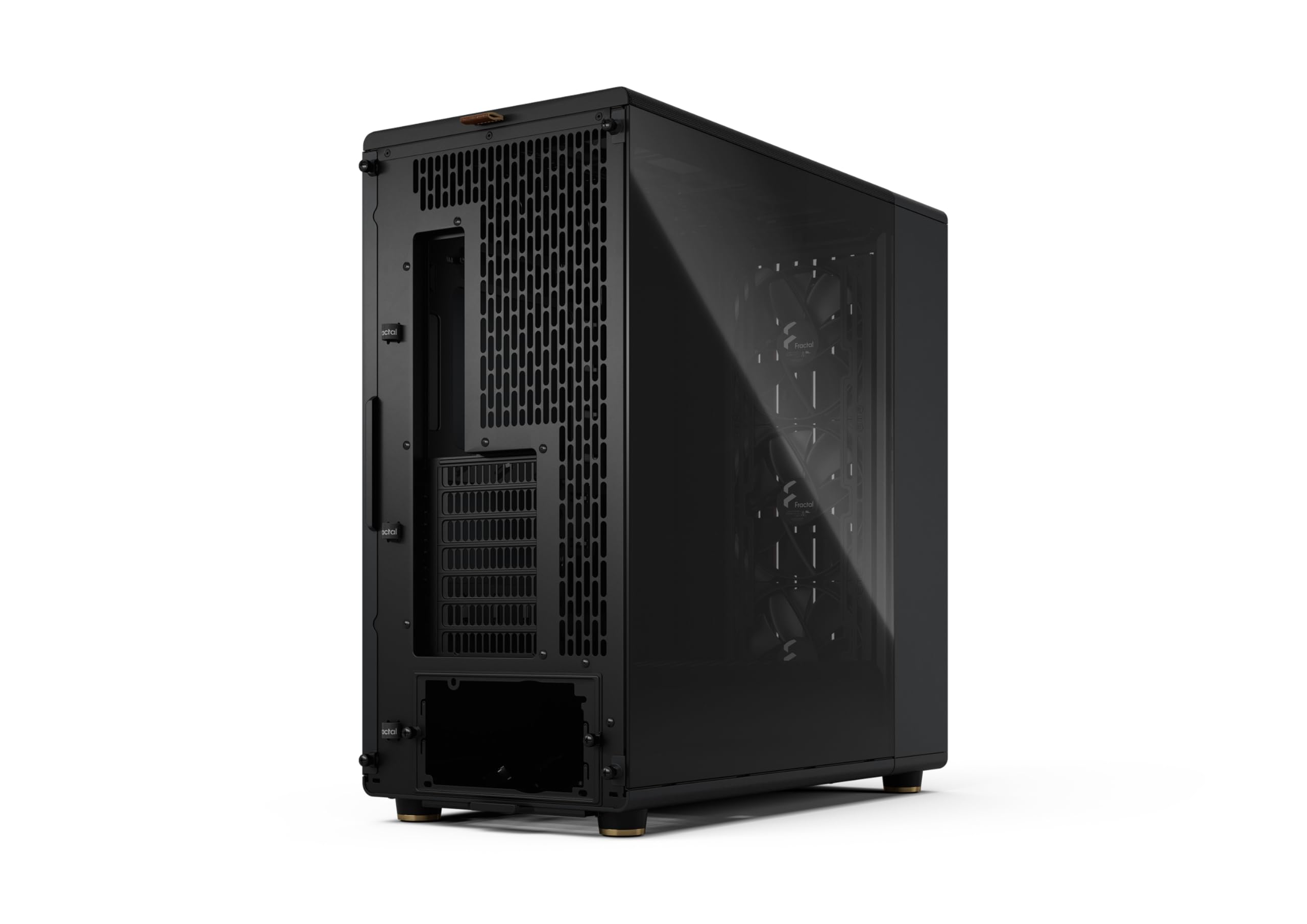 Fractal Design North Xl Rc Charcoal Black Tg Dark - Pc Case For Reverse Connector Motherboards - Includes 3 X 140 Mm Fans - Type-C Usb - Rc Atx Full Tower Case - View 6