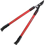 Tabor Tools GL16 Bypass Lopper, Makes Clean Professional Cuts, 1.25-Inch Cutting Capacity, 28-Inch Tree Trimmer and Branch Cutter Featuring Sturdy Extra Leverage 22-Inch Handles.