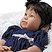 Paradise Galleries Reborn Asian Toddler Baby Alexandria - 20 inch Girl in GentleTouch Vinyl & Weighted Body, 5-Piece Doll Gift Set