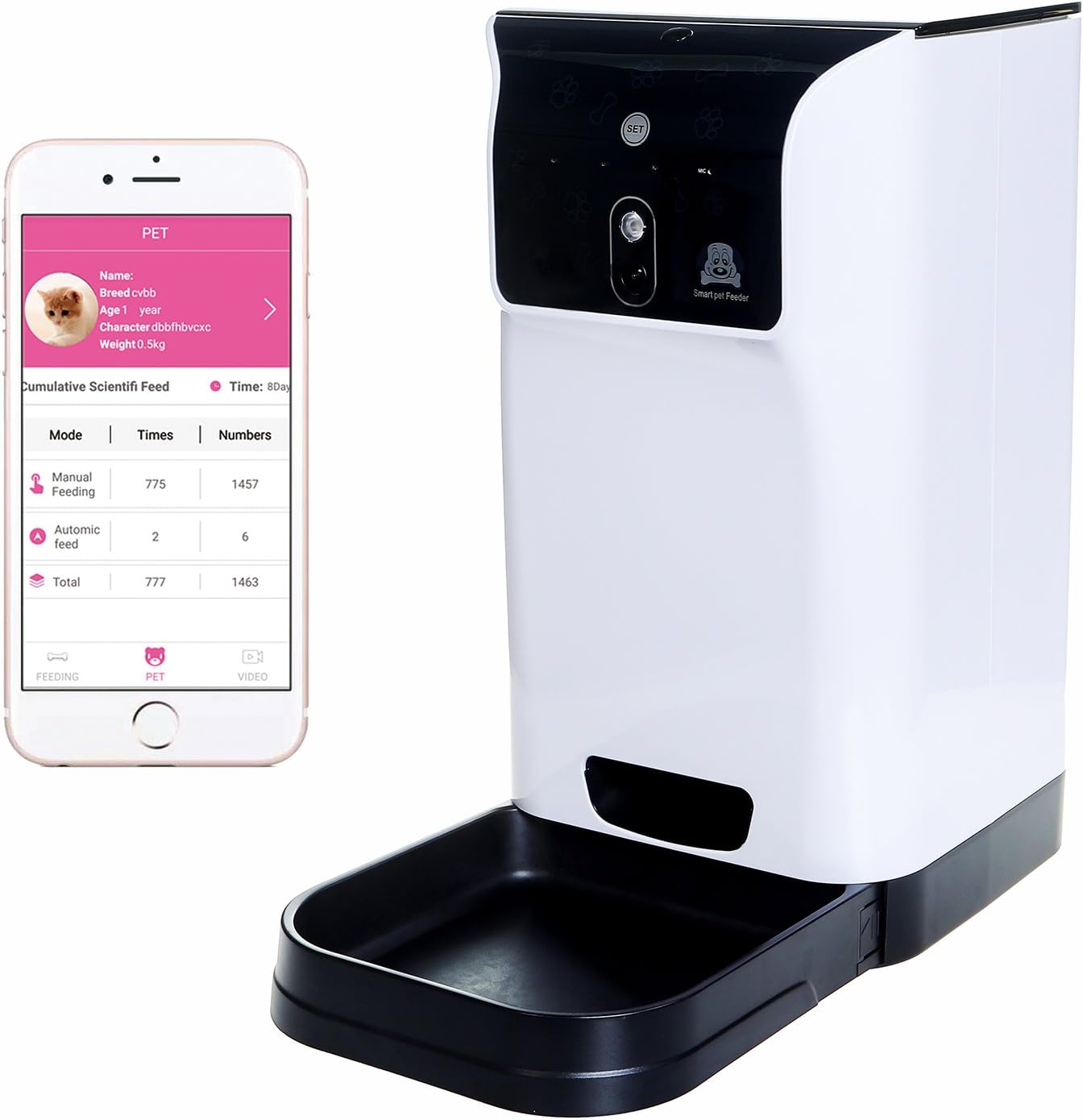 best automatic dog feeder with camera