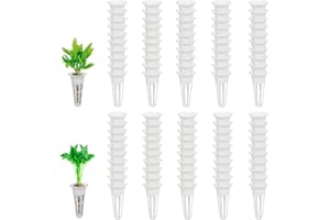 100 PCS Hydroponic Grow Baskets, Plastic Replacements Grow Basket Sets for Plant Hydroponics Garden Seed Pods System - Grow A