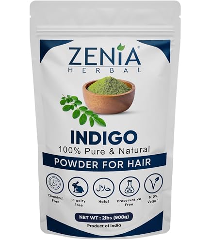 Amazon.com : 100 grams Zenia Indigo Powder and 100 grams Henna