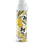 Tervis Venture Lite Michigan Wolverines - All Over Made in USA Double Walled Insulated Tumbler Travel Cup Keeps Drinks Cold & Hot, 24oz Water Bottle, Classic