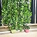 Outus 12 Pack Artificial Greenery Ivy Vine Leaves Garland for Wedding Party Garden Wall Party Decoration