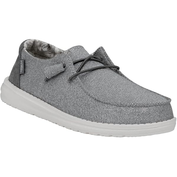 ちぃです Amazon.com | Hey Dude Women's Wendy Sparkling Pearl Grey