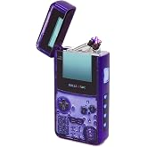 Rolls Electric Lighter - Stocking Stuffers - Gifts for Men - Cool Lighters - Electric Lighters Rechargeable - Mens Gifts - Retro Gamer - Birthday Gifts for Men - (Atomic Purple)