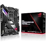 ASUS ROG X570 Crosshair VIII Hero (Wi-Fi) ATX Motherboard with PCIe 4.0, on-Board WiFi 6 (802.11Ax), 2.5 Gbps LAN, USB 3.2, S