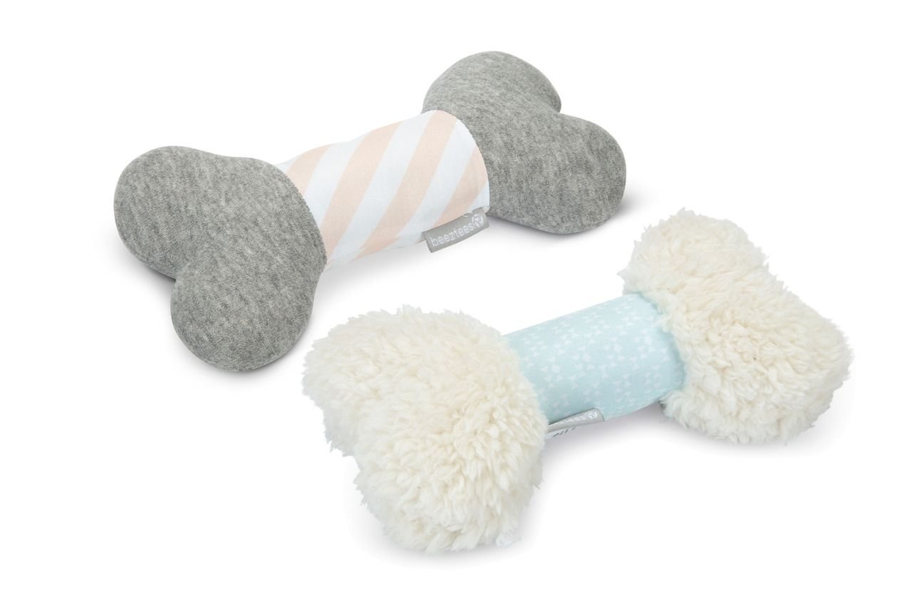 Beeztees Puppy Plush Bone White 20cm