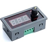 EC Buying ZK-BMG DC Motor Speed Controller, DC Motor Controller 9V-60V/12A/500W DC Encoder, PWM Control Adjustable Speed Variable Rotary Switch PWM Signal Generator Module