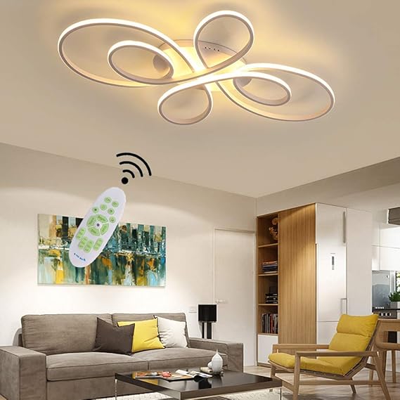 LED Deckenleuchten Raumleuchten Dimmbar mit Fernbedienung Beleuchtung