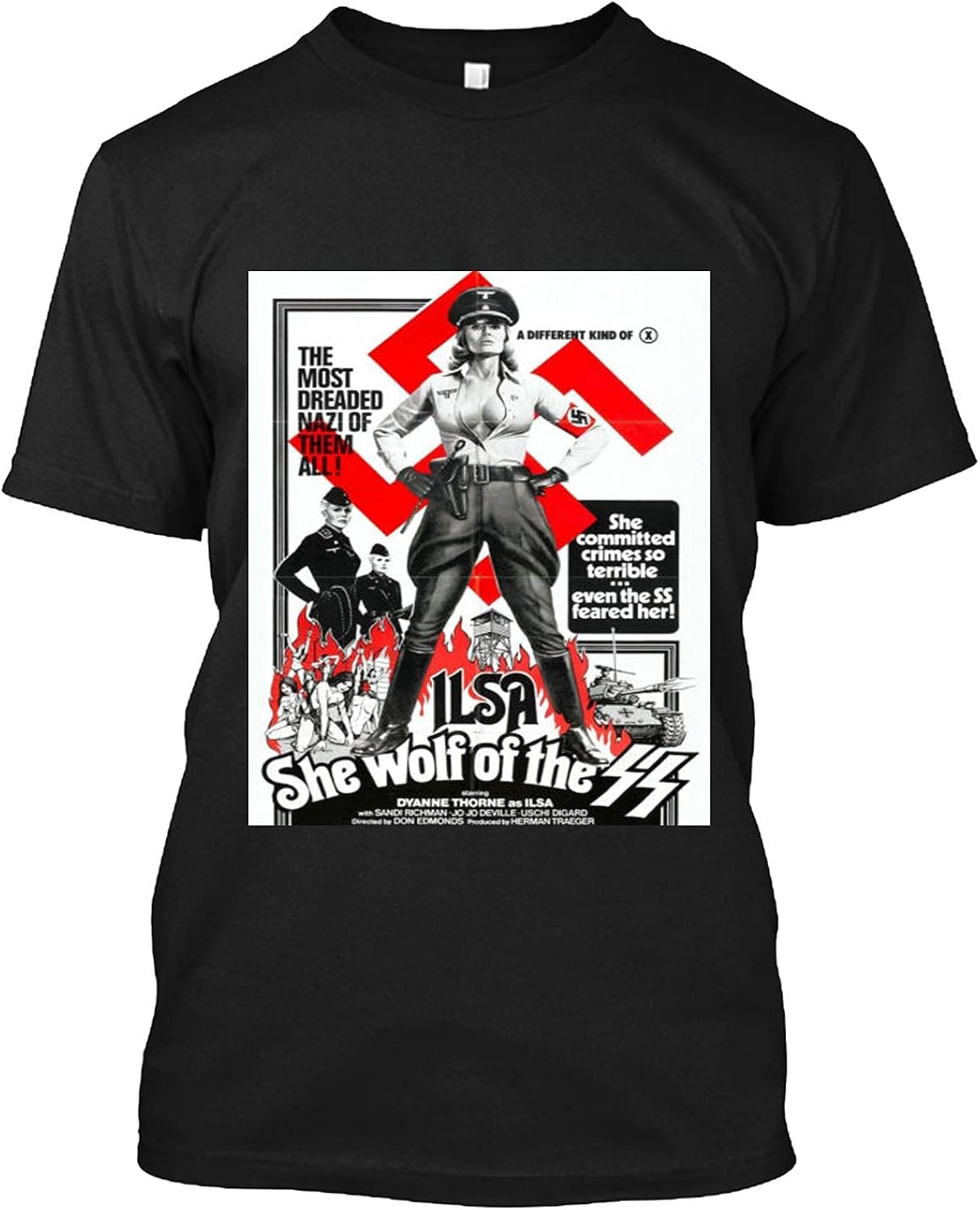 Ilsa She Wolf Of The Ss T Shirt