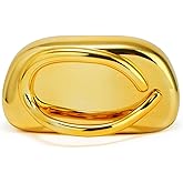 FUKEFUKEUS Acrylic Clutch Purse for Women,Unique Trendy Metal Handle Evening Bag for Wedding Party Formal Prom