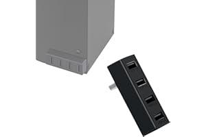 Mcbazel 4 Ports USB Hub 2.0 for Xbox Series X/S, Portable High Speed USB Hub Splitter Expansion Adapter Accessories Compatibl