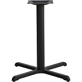 CenPro Commercial 22"x22" Table X-Base with 3" Table Height Column for Restaurants, Bars, Banquets