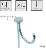 Colapz Waste Flexi Pipe Rock Pegs 10 Pack for Hard Soft Ground Caravan view 2