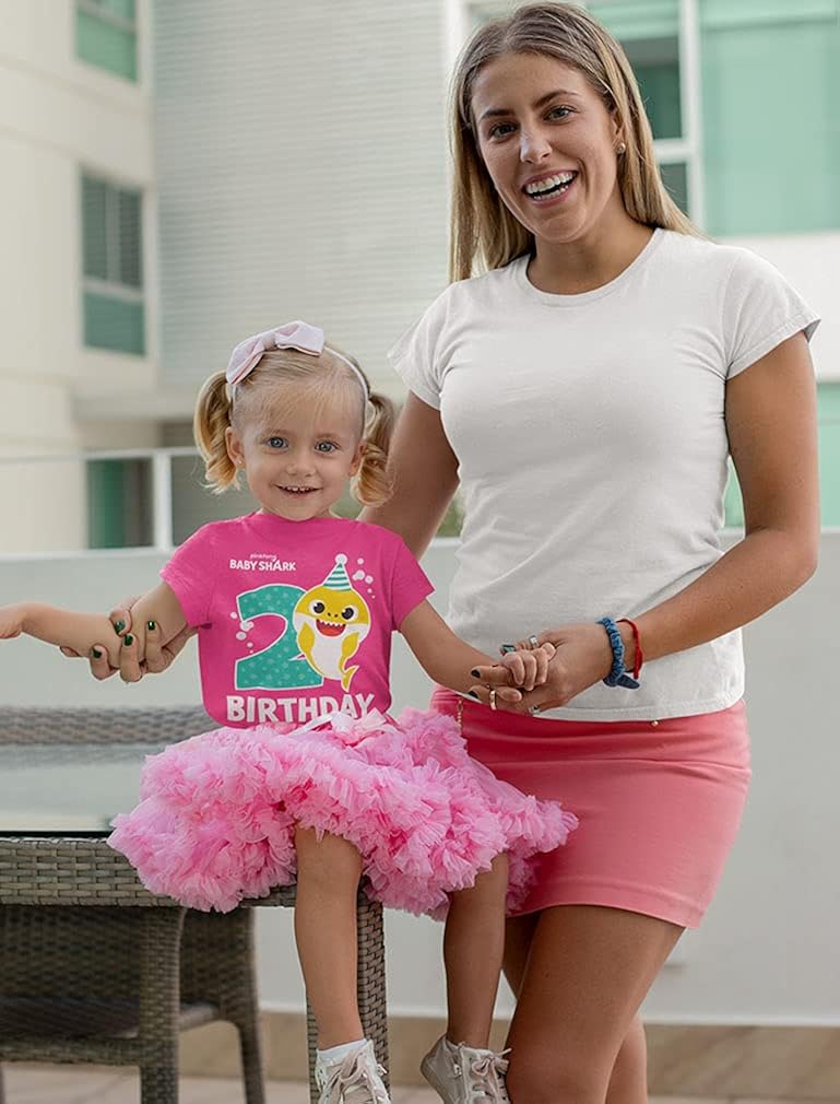 Birthday Shark Shirts for Toddler 2nd 3rd 4th Birthday Boy Girl Baby Shark Shirt: Clothing