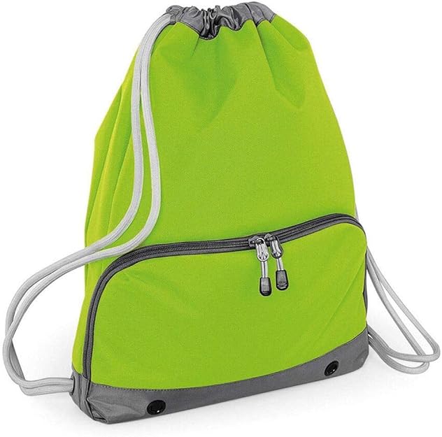 Unisex Gymsac Water Resistant Bag Adults Drawstring Travel