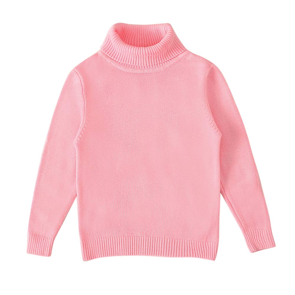0 8 Ans Pull A Col Roule Couleur Unie Manches Longues Pull Over Pour Bebe Enfant Fille Garcon Mixte Vetements Pulls Et Gilets Centroarco Com