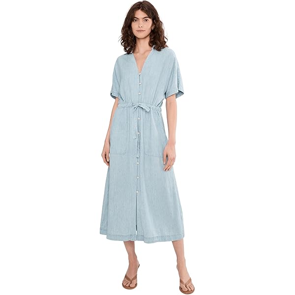 NIC+ZOE Women's Petite Denim Sarah Dress, Mid Wash at Amazon Women's  Clothing store