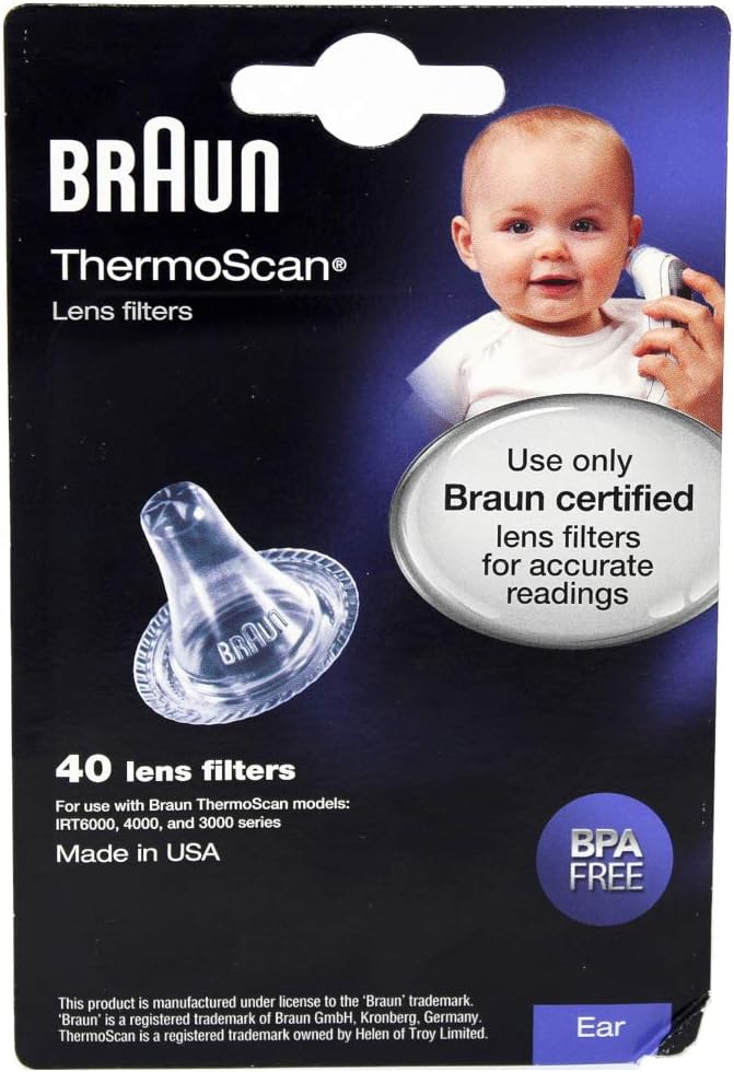 Braun Thermoscan Lens Filters, 40 ea (Pack of 7)