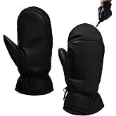 Tivi Tovo Golf Cart Mittens Cold Weather Waterproof Golf Gloves Windproof Anti Slip Grip Warm Mitt for Men Women Golfers Push Cart and Practice, One Size Fits Most