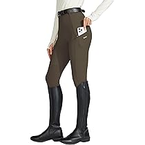 Pantalon D'équitation Willit Femme – Patch Genou, Bleu, Taille S, Neuf