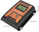 Regun 30A MPPT Solar Charge Controller 12V 24V LCD Dual USB Lead-acid Battery view 2