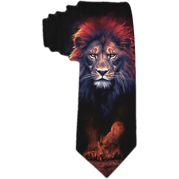 Amazon.com: Three Rooker Wolf Ties Mens Animal Wolves Necktie