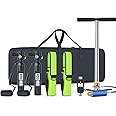HOUVAN Mini Scuba Tank 0.5L Capacity Inflatable Diving Tank DOT Certified Up to Support 10 Minutes of Underwater Breathing Portable Scuba Tank up to 33feet for Underwater Work/Underwater Recreation