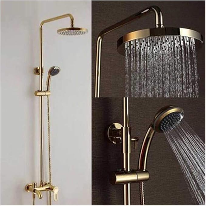 8 Inches Shower System with Hot and Cold Shower Faucet Set