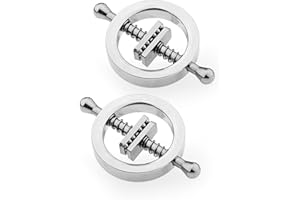 Acekiily Stainless Steel Nipple Chain Clip Non-Piercing Adjustable Body Clips Jewelry Gift For Women Men