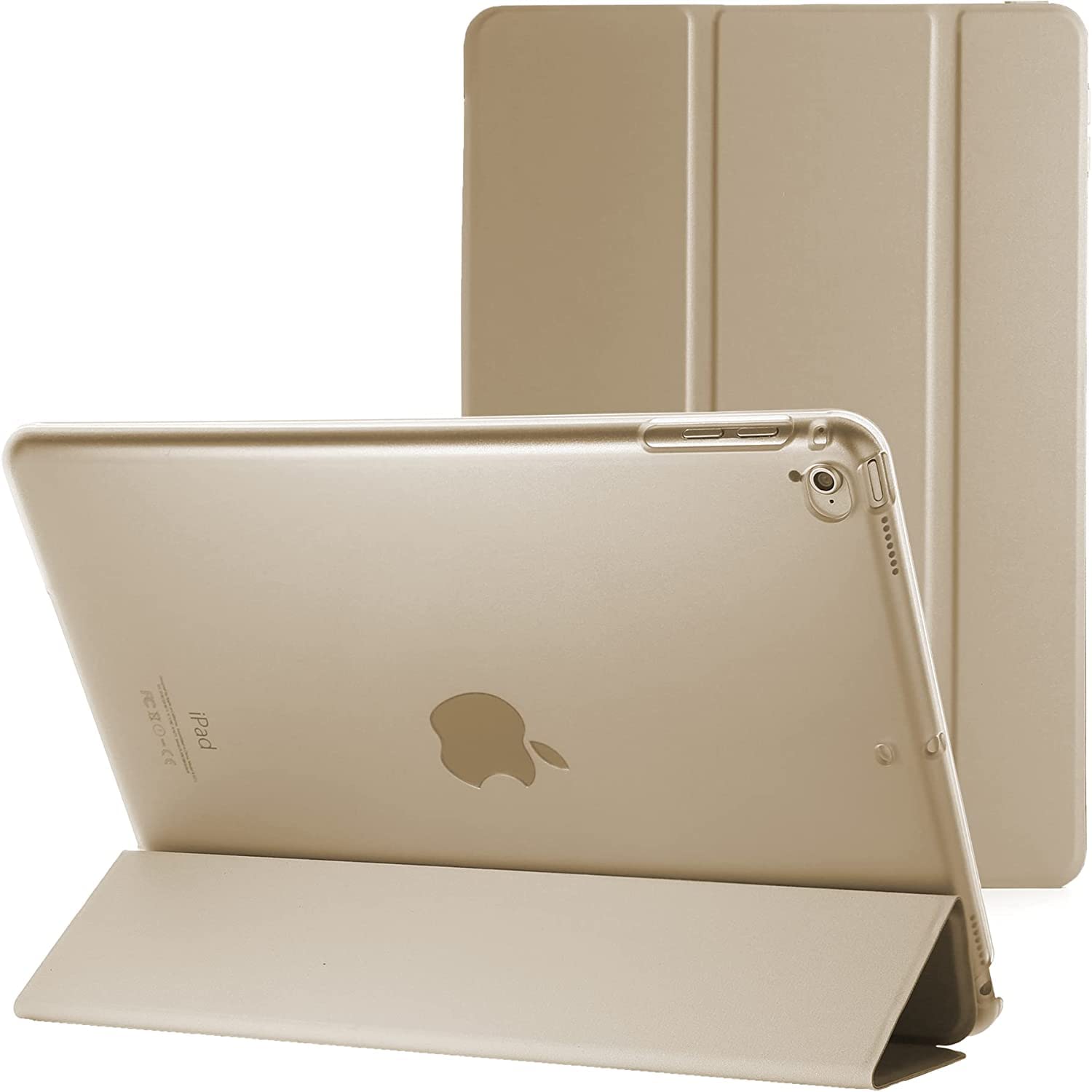 Smart Case for iPad Air 2 (2nd Generation 2014) A1566 A1567 - Gold