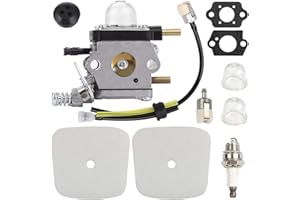 ZAMDOE Carburetor for Mantis Tiller 7222M 7222 7222E 7225 7230 7234 7240 7920 7924 2-Cycle Cultivator Engine C1U-K82 C1U-K54A