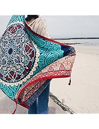 Toallas de playa rectangulares de poliéster para dama