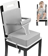 PandaEar Toddler Booster Seat with Backrest Travel High Chair Cushion view 1