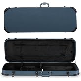Ktaxon Electric Guitar Hard Case for 39-Inch KST/TL Electric Guitars, Blue | Rectangle Wooden, Hard Shell Protective Guitar Case with Lock Latch and Padding, for Gig or Travel