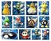 Super Mario Brothers 12 Piece Holiday Christmas Ornament Set Featuring Mario, Luigi, Yoshi, Bullet Bill, Princess Daisy, Shy, Goomba, Lakitu Spiny, Bomb, and Koopa Troopa - Shatterproof Ornaments Range from 1.5