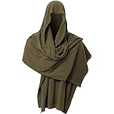 GRACEART Post Apocalyptic Shawl Scarf Shaman Cowl Medieval Costume Sash