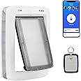PetSafe SmartDoor™ App-Controlled Pet Door (Large), Made for Multiple Pets, Selective Entry and Exit, Control Through Your Phone, Smart Dog Door, Wi-Fi Enabled (White - Large)