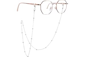 JIAODIREN Eyewear Chain, Women's Eyewear Chain, Sunglasses Hanging Chain, Bbeaded Eyewear Chain, Fashion Eyewear Chain.