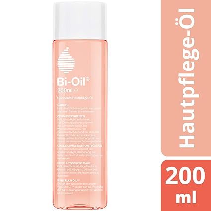 Bi-Oil Hautpflege-Öl, Spezielles Pflegeprodukt für Narben & Dehnungsstreifen (200 ml)