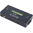 StarTech.com 1:1 Standalone Hard Drive Duplicator and Eraser, SAS/SATA HDD/SSD Cloner/Copier, Hard Drive Duplicator/Sanitizer, Harddisk/Harddrive Wiper, LCD, Toolless, TAA Compliant (SATSASDUPE11)