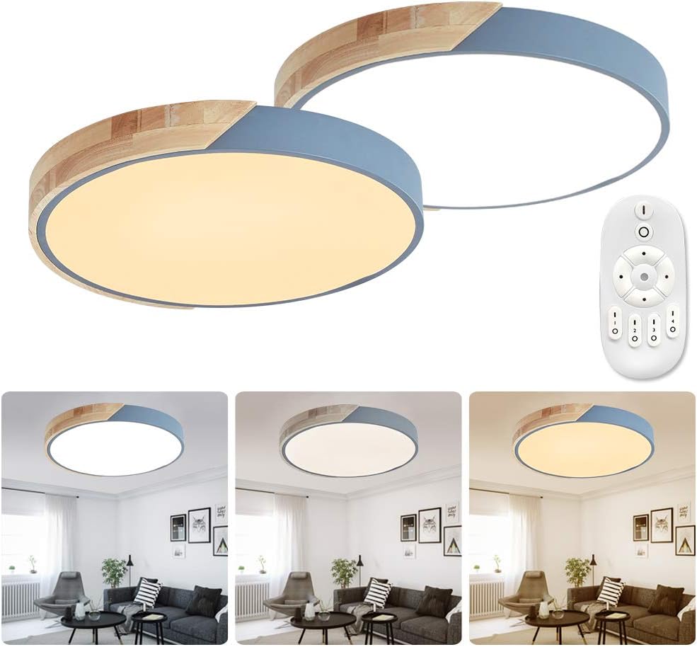 Lampada Soffitto A Nuvole LED - 48W, Dimmerabile, Telecomando - Per Cameretta Bambini - Foto 7