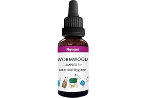 Phytopet Wormwood Complex | 100ml | 100% Natural Herbal Remedy | Supports Intestinal Hygiene, Worms and Parasites | for Dogs,