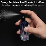 LOPHE 10ml Perfume Atomiser Set, Refillable Glass Spray Bottles 6 Pcs Gradient view 3